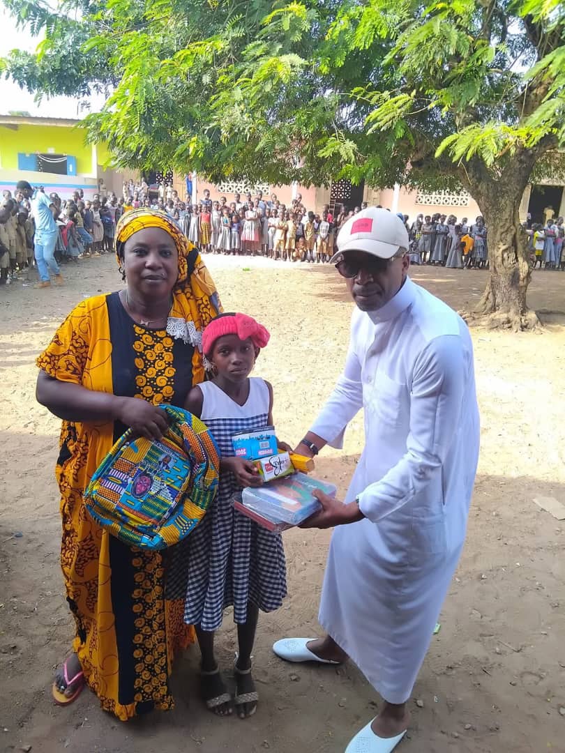 Fréderik  N'DIA ce vendredi 29 novembre 2024 à EPP KABLAN KOIZAN.