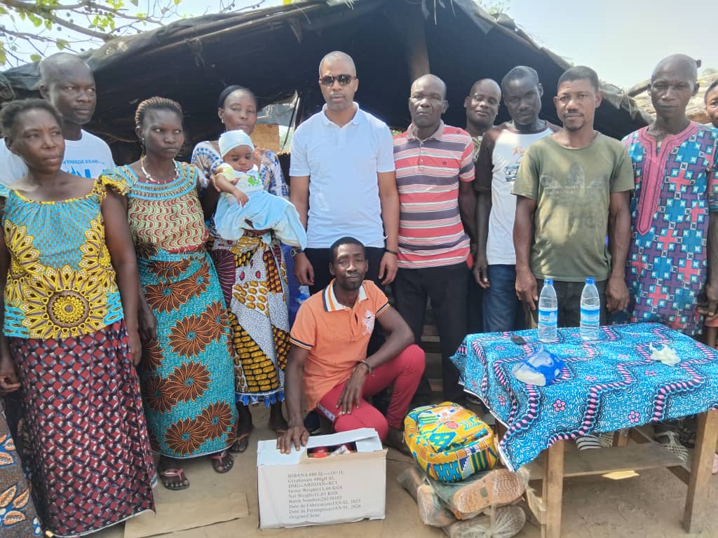 Fréderik  N'DIA ce vendredi 29 novembre 2024 à Jules KOFFIKRO.