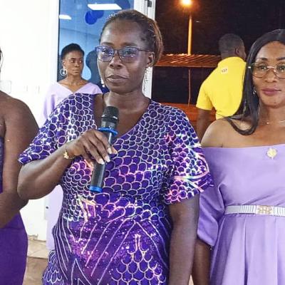 Madame Mireille YAPO, Présidente de femmes en fonction