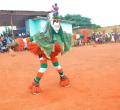 Le masque Zaouli de Djomambo en prestation
